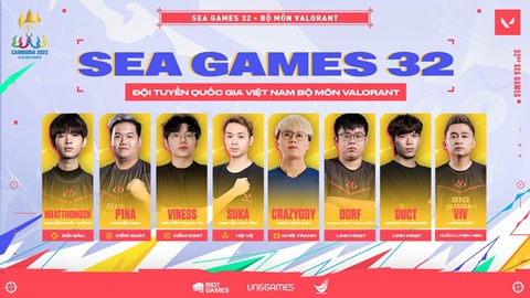 Thể thức thi đấu Valorant SEA Games 32